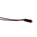 Dialight Led Panel Mount Indicators Red Panel Mount 14In Lead, Pvc Free 558-0102-027F